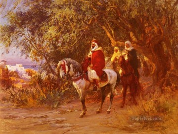 El regreso árabe Frederick Arthur Bridgman Pinturas al óleo